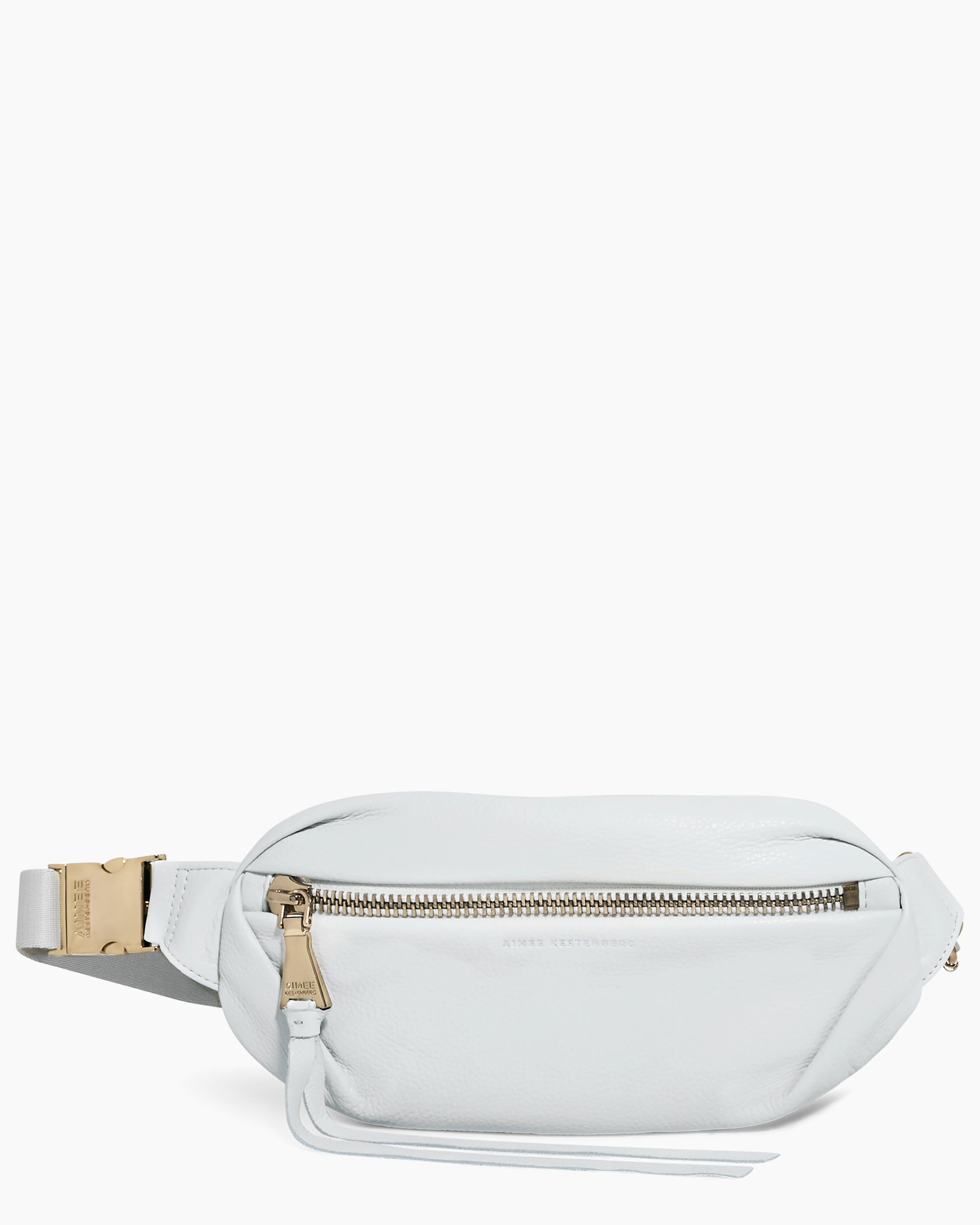 Milan Bum Bag Cloud with Shiny Gold Aimee Kestenberg – A I M E E