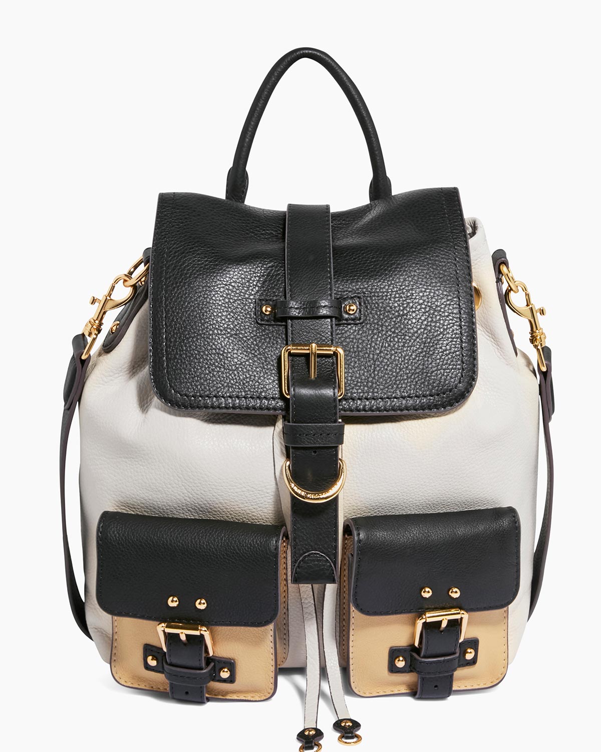 Chalk Saddle-Up Backpack Designer Leather Handbag For Women  display picture 1