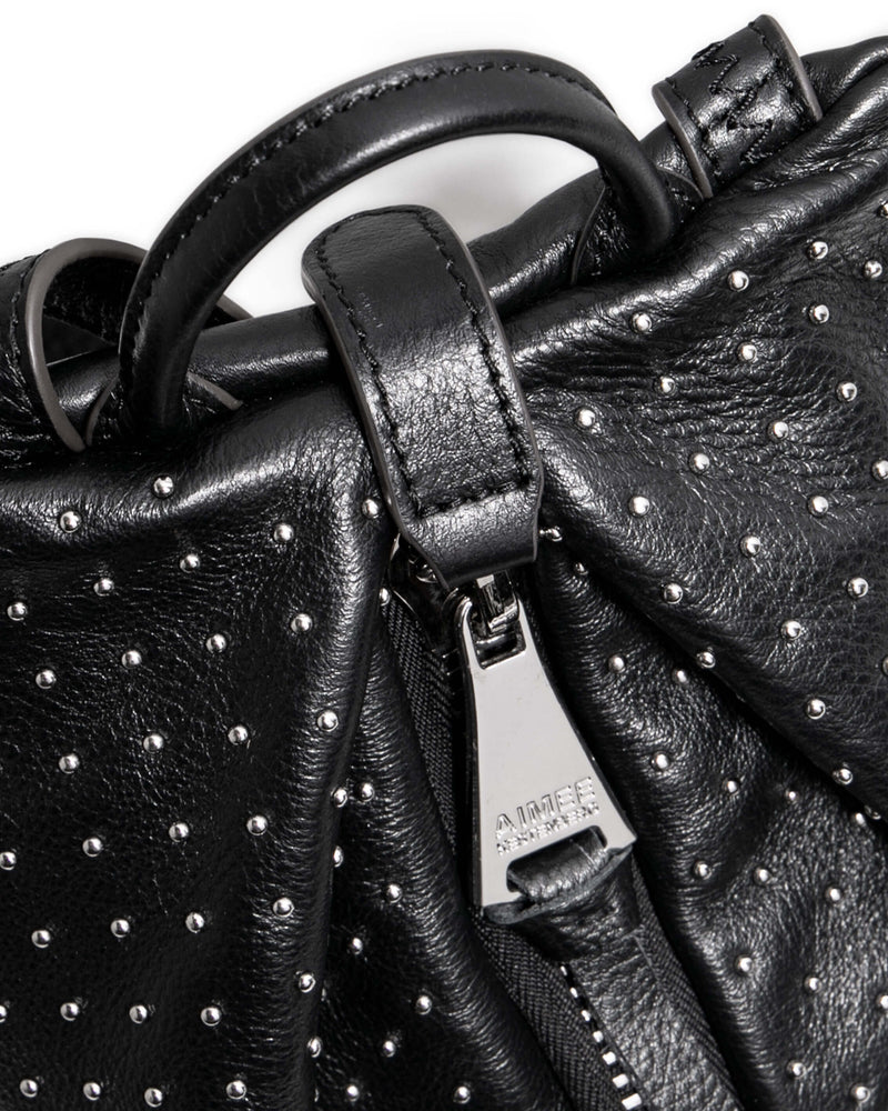Tamitha Mini Backpack - black studded detail