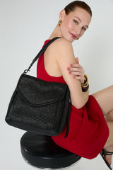 All For Love Novelty Zip Top Convertible Shoulder