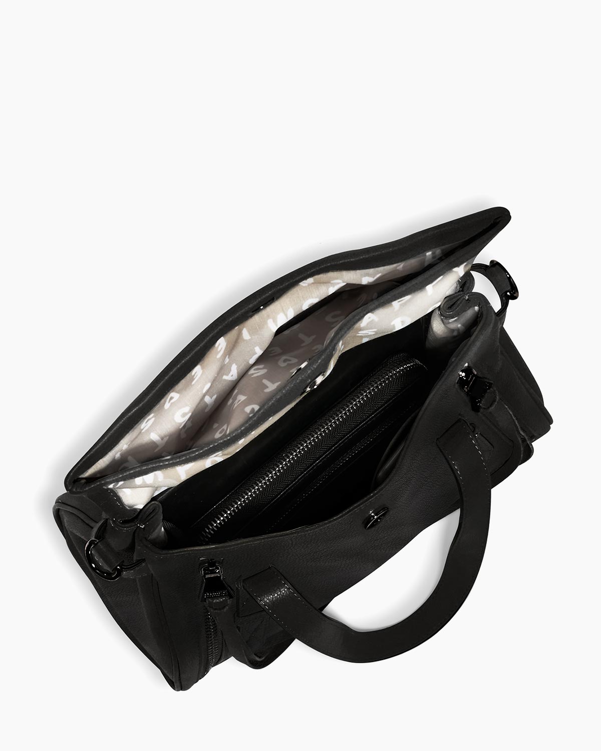 Bali Double Entry Satchel OLD SKU LINING