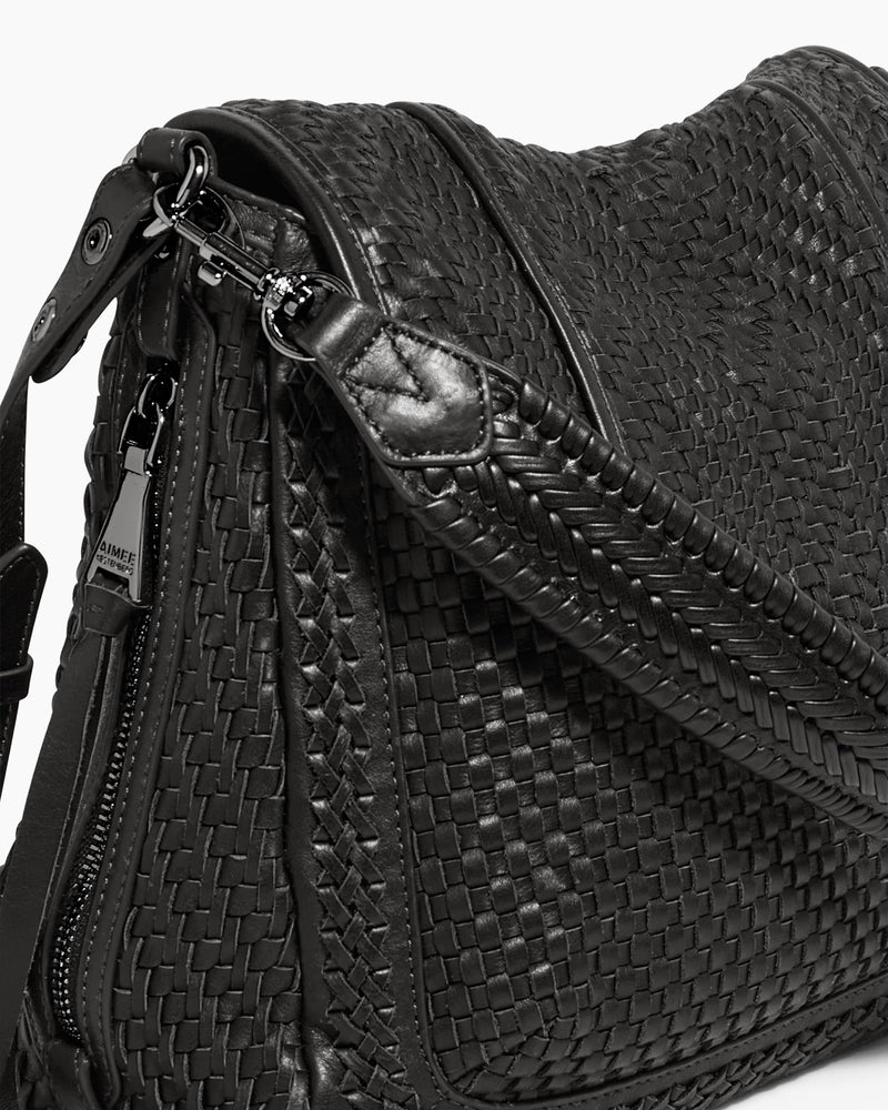 Aimee Kestenberg All for Love Leather Hobo Bag ,Black