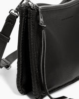 Famous Double Top Zip Crossbody