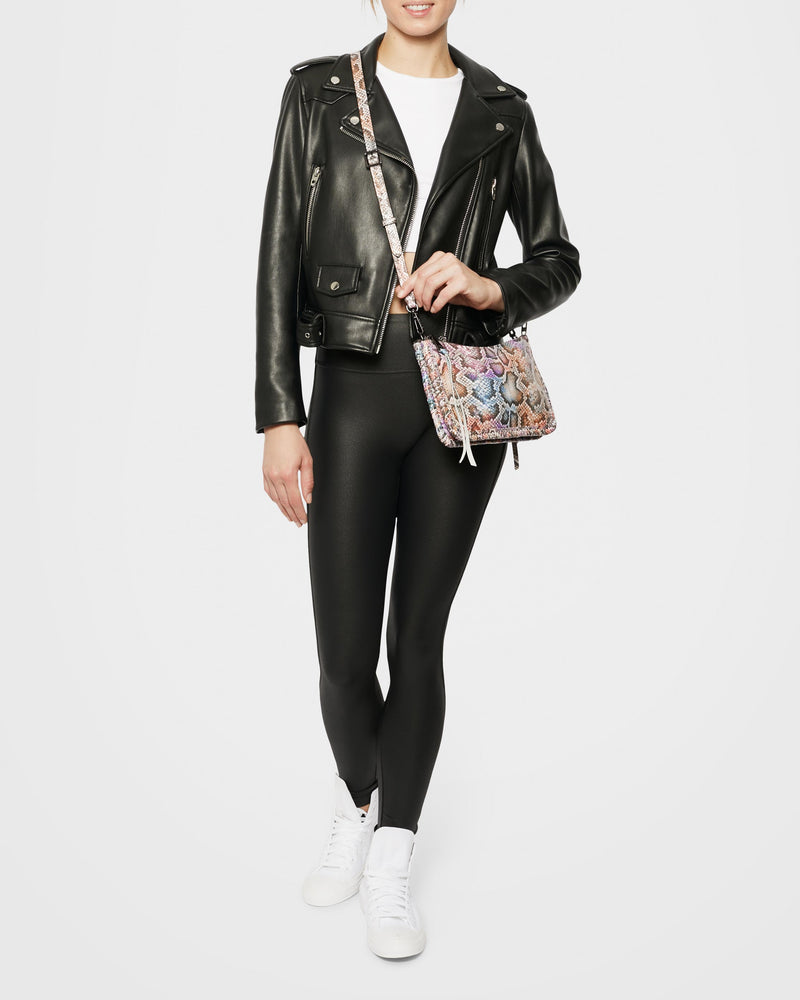 Famous Double Top Zip Crossbody