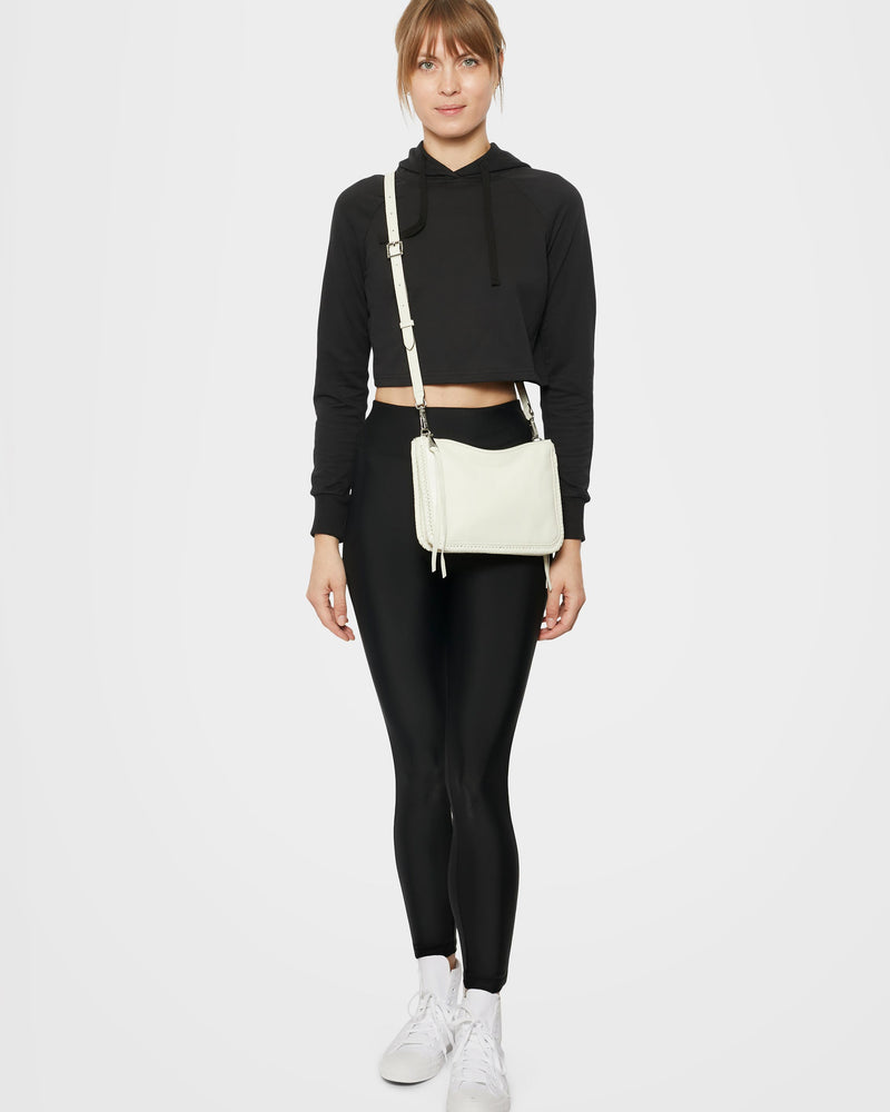 Famous Double Top Zip Crossbody