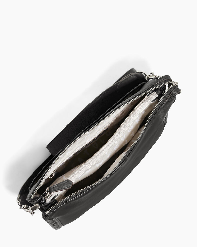 Shop Aimee Kestenberg Famous Leather Double Zip Crossbody