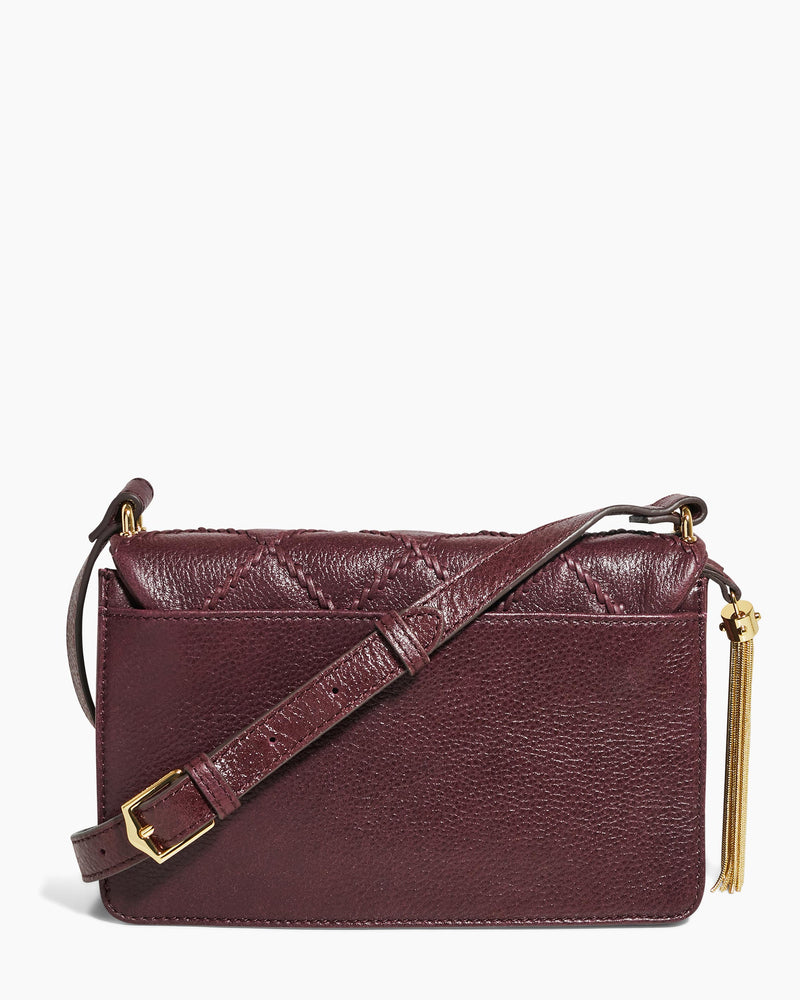 Aimee Kestenberg The Madison Convertible Top Handle Bag in True Plum