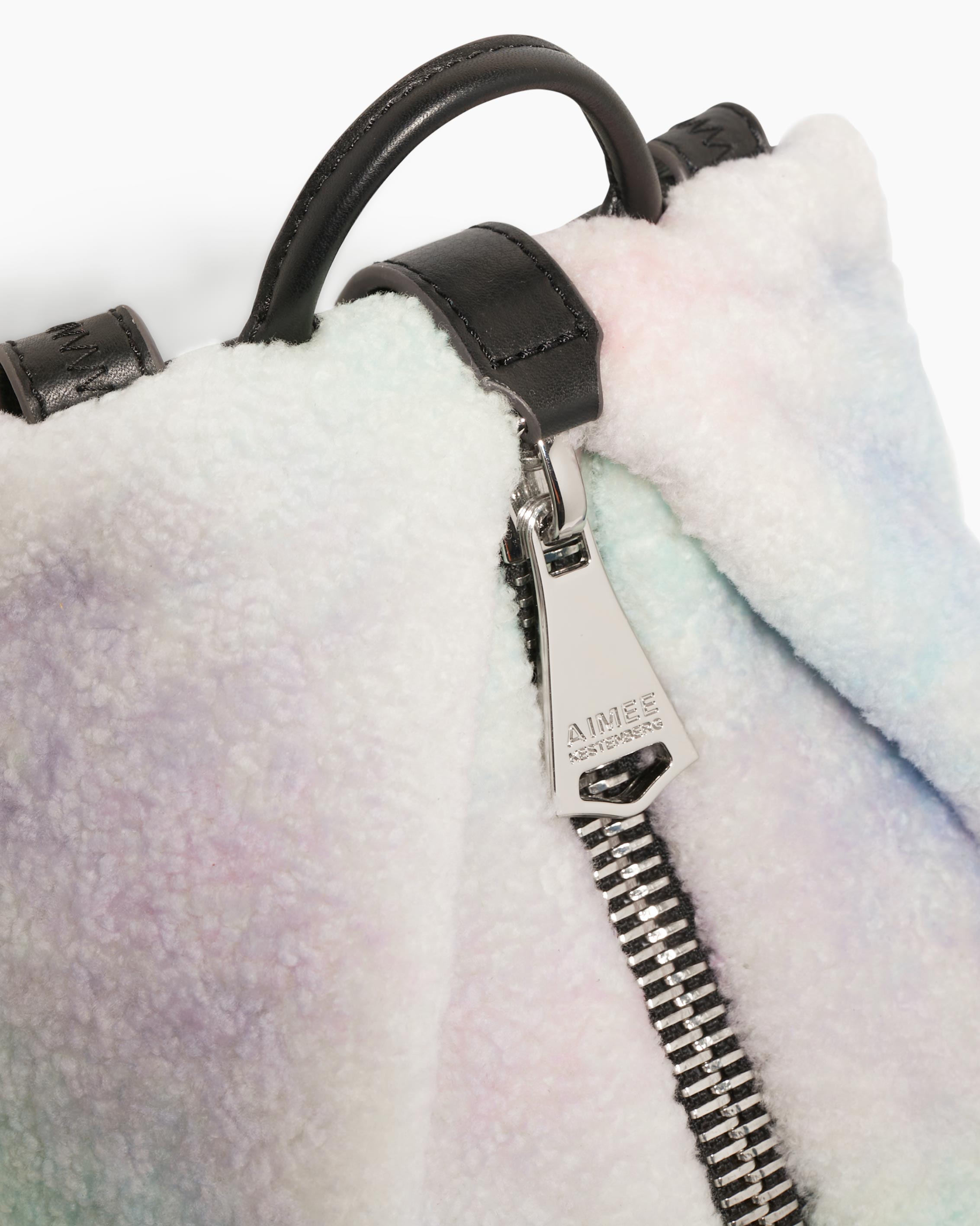 Aimee Kestenberg Tamitha Mini Leather Backpack,Ombre Shearling