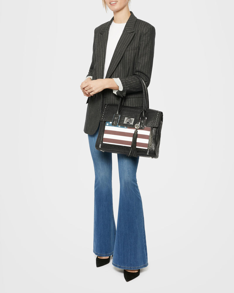 Zadig & Voltaire Zipped Pocket Tote Bags for Women