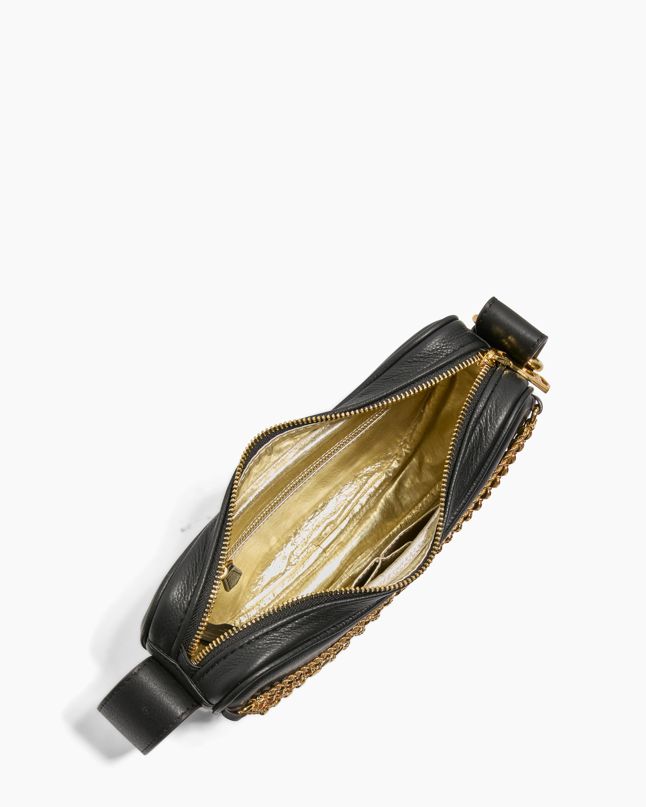 Black AK X EP Shoulder Bag Designer Leather Handbag For Women