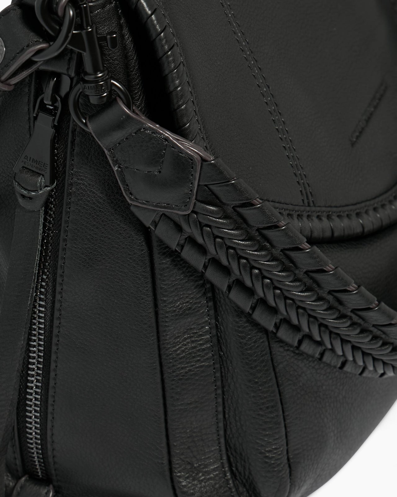Aimee Kestenberg Women's All For Love Zip Leather Top Convertible Shoulder Bag Aimee Kestenberg Women's All For Love Zip Leather Top Convertible Shoulder Bag