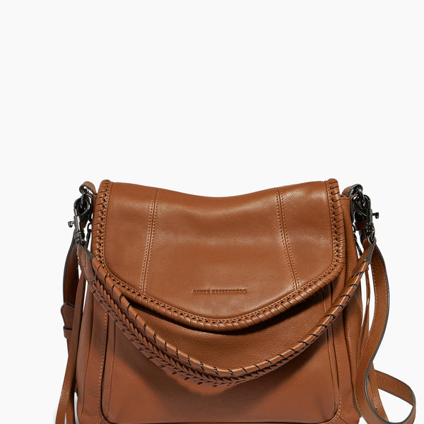 Chestnut All For Love Convertible Shoulder Designer Leather