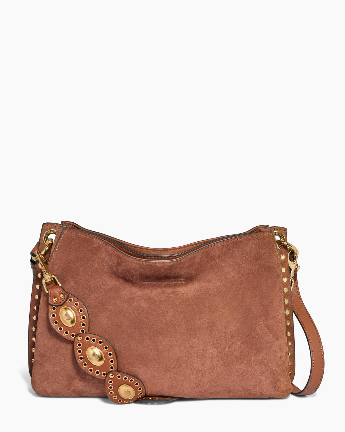 Nutshell Roma Double Entry Shoulder Designer Leather Handbag For 