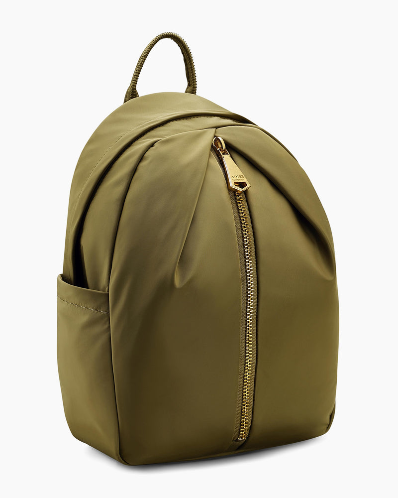 Tamitha Nylon Zip Around Laptop Backpack