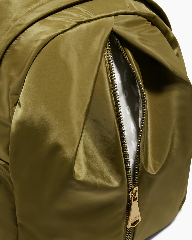 Tamitha Nylon Zip Around Laptop Backpack