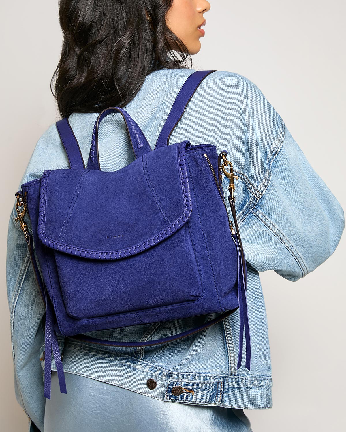 Dusk All For Love Convertible Backpack Designer Leather Handbag