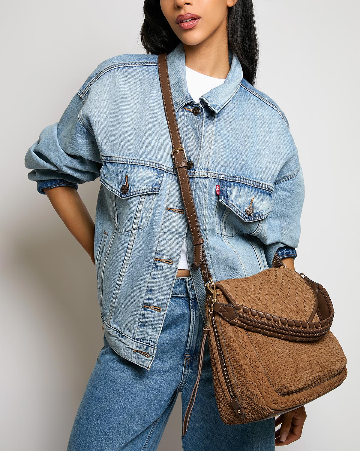 All For Love Novelty Zip Top Convertible Shoulder| Aimee