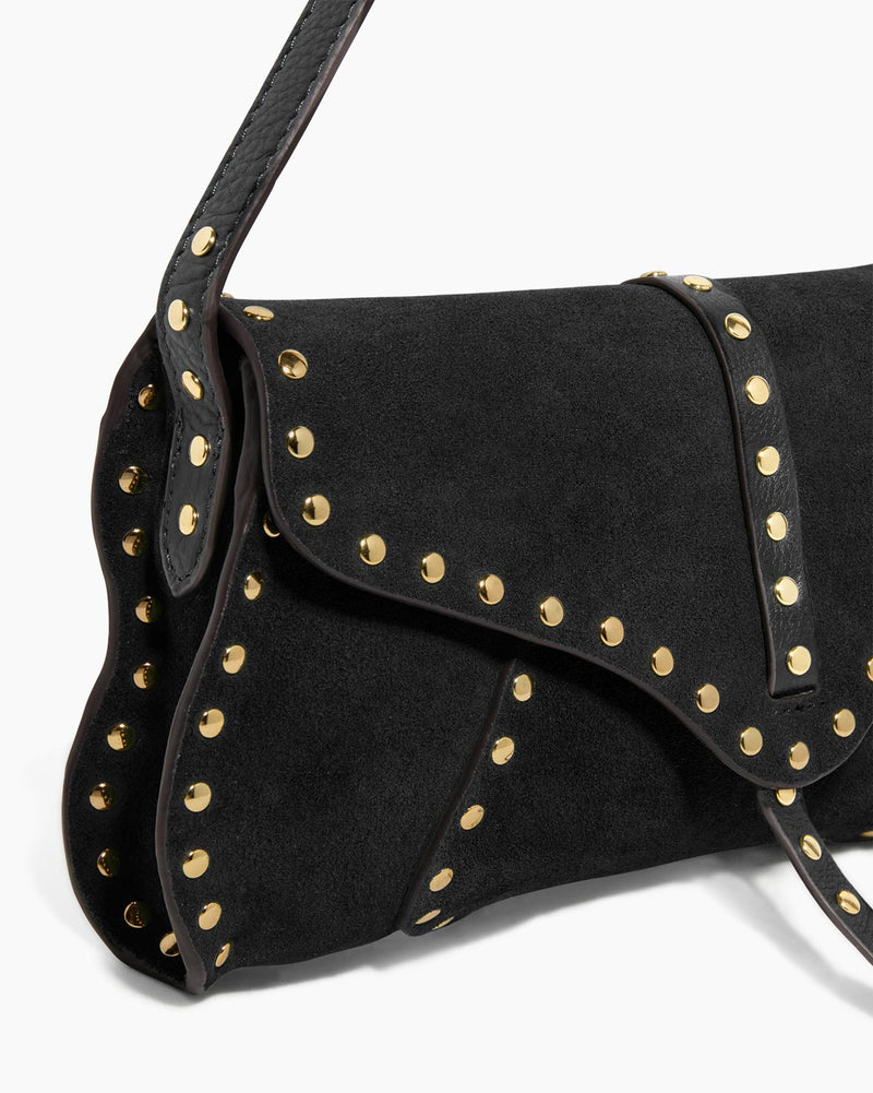 black suede