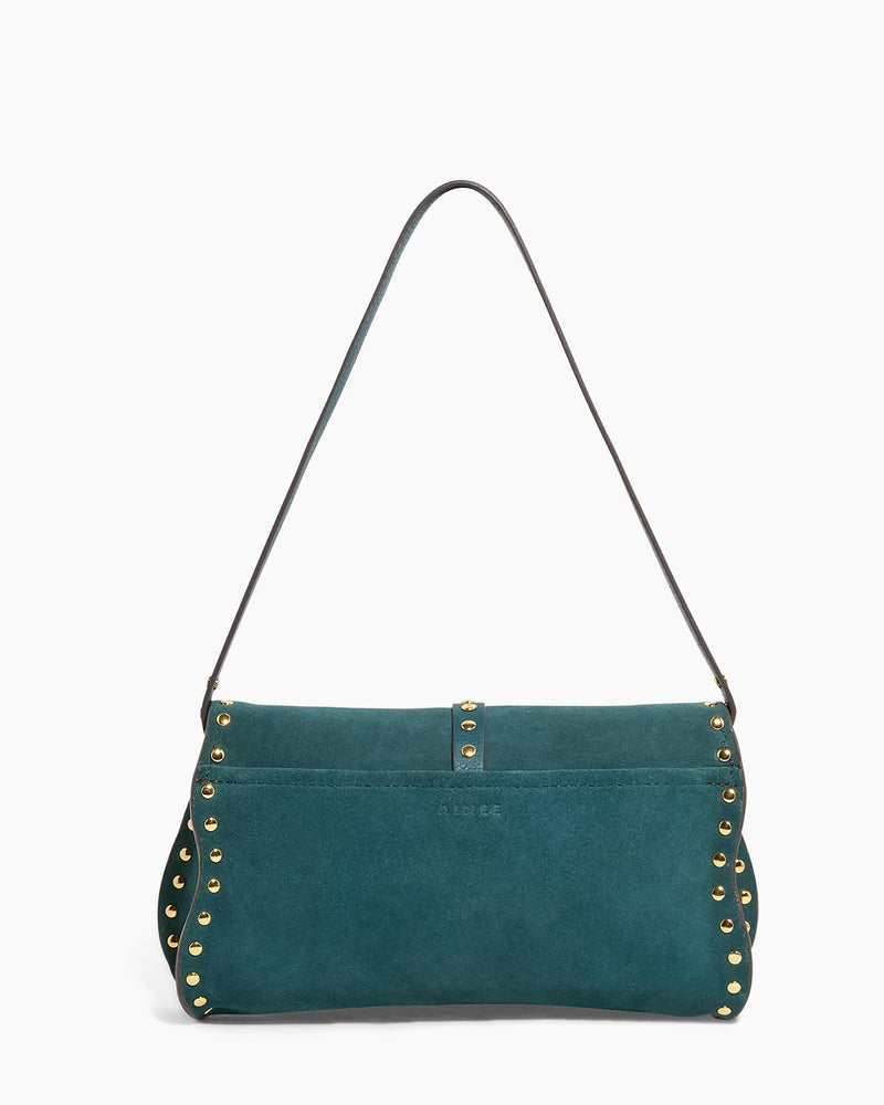 transform teal suede