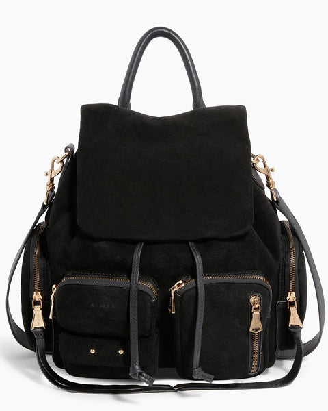 ecote suede mini backpack Black Away We Go Backpack Designer Leather Handbag For Women