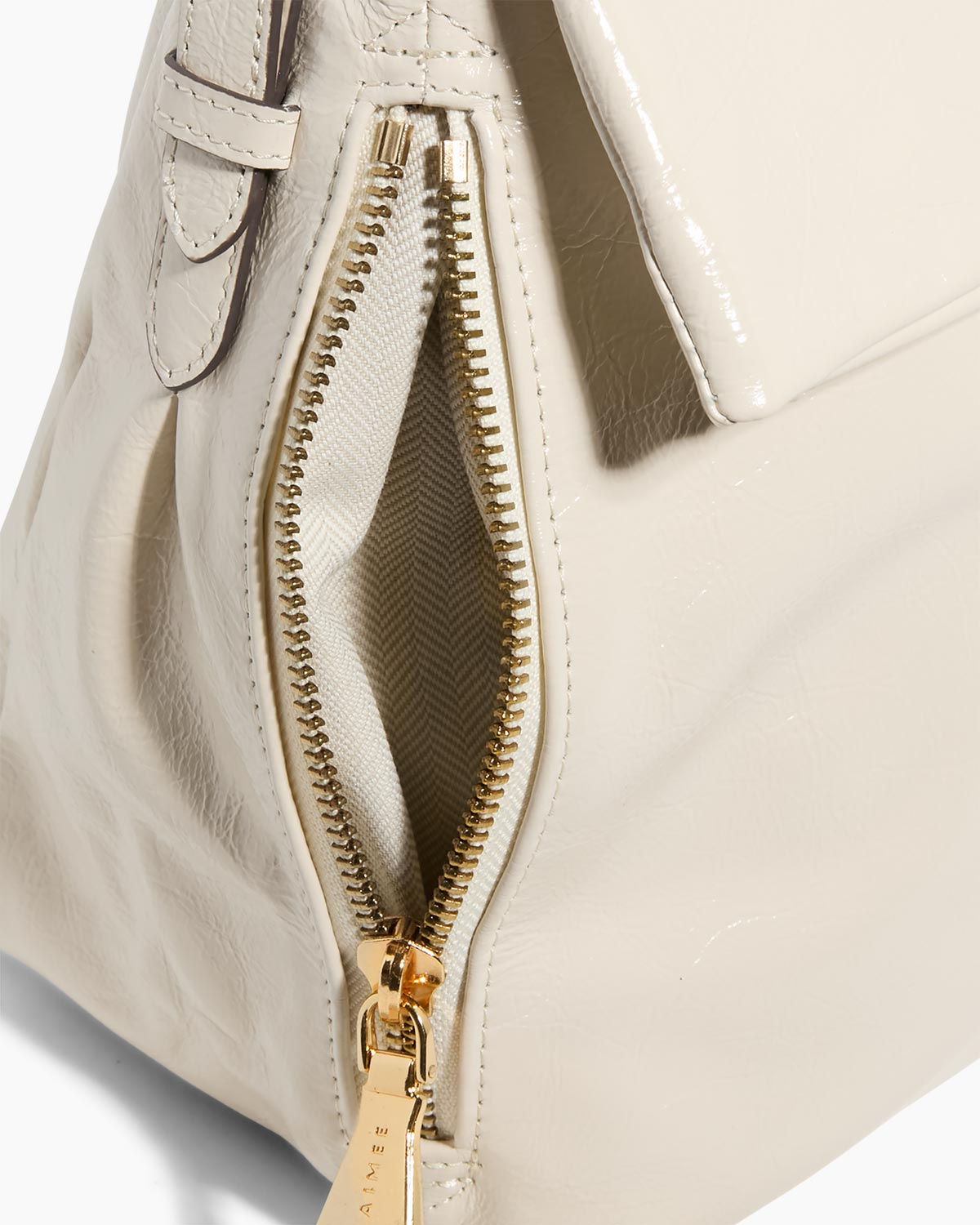 Chalk Bali Hobo Designer Leather Handbag For Women | AIMEE by 