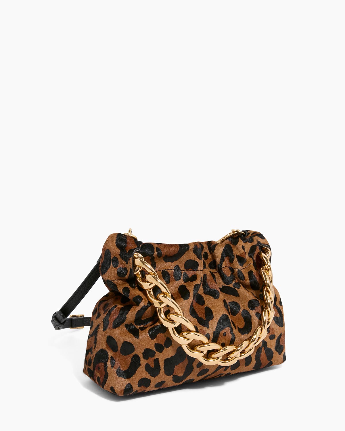Wildcat Chain Handheld Crossbody Designer Leather Handbag For