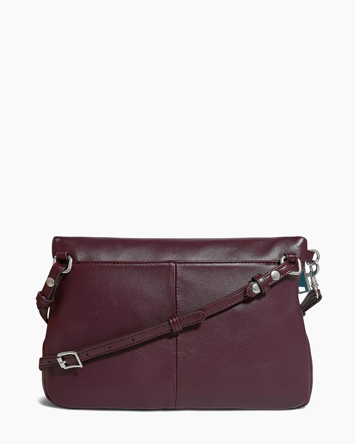 Aimee Kestenberg Burgundy Leather cross body Aimee Kestenberg Small Burgundy Black Crossbody Shoulder Bag  main image 2
