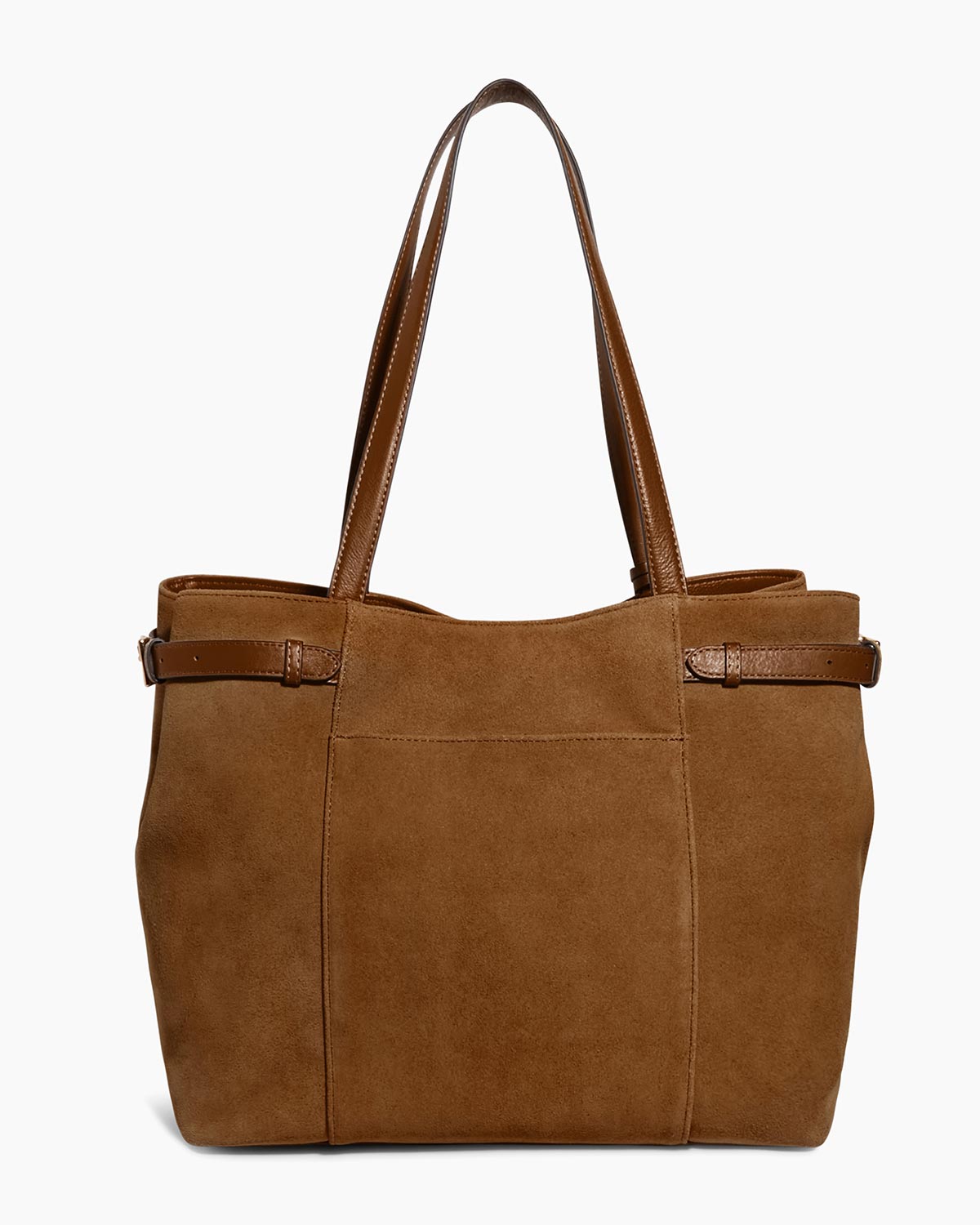 Coffee Gramercy Tote Designer Leather Handbag For Women | AIMEE by