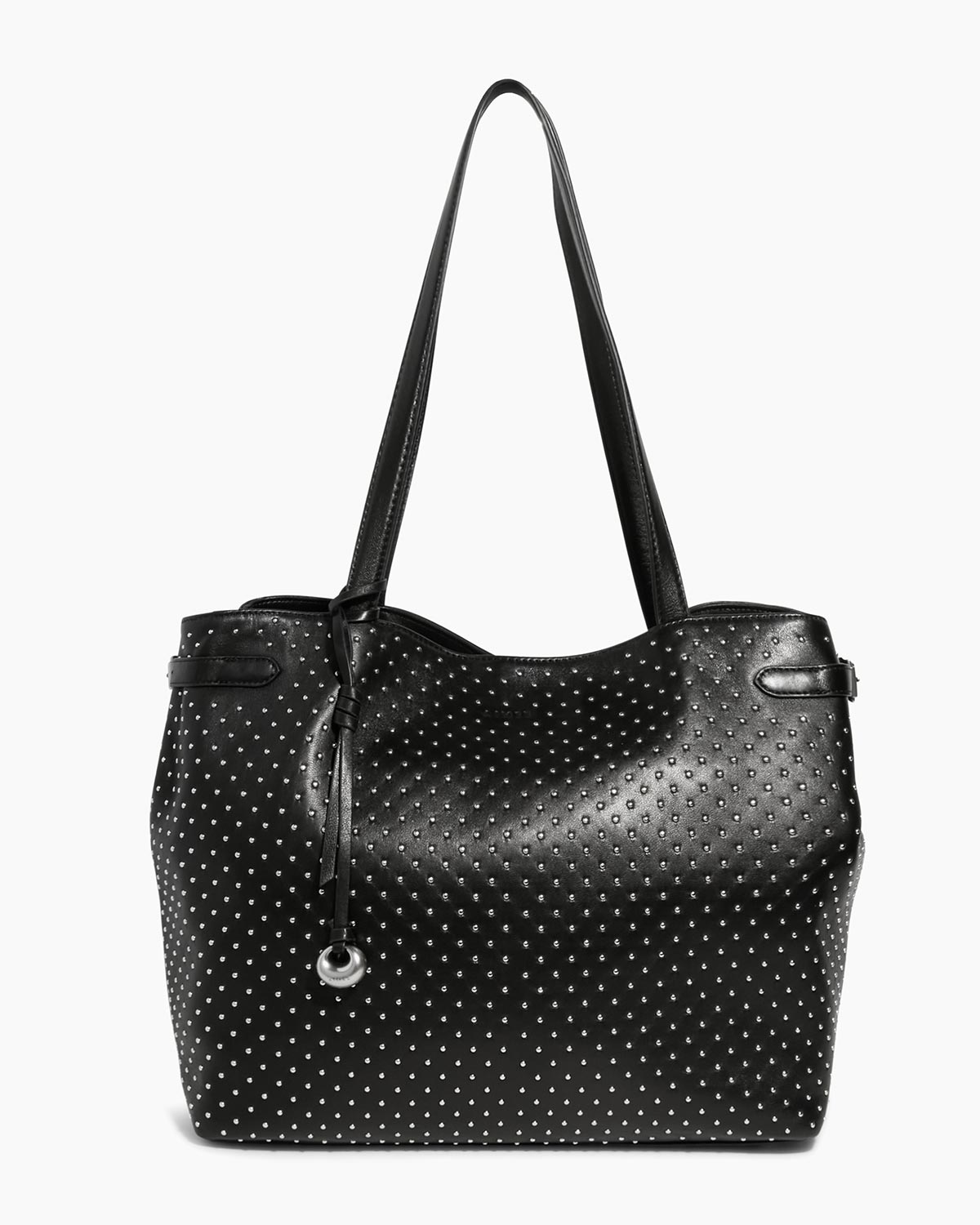 Microstuds Gramercy Novelty Tote Designer Leather Handbag For