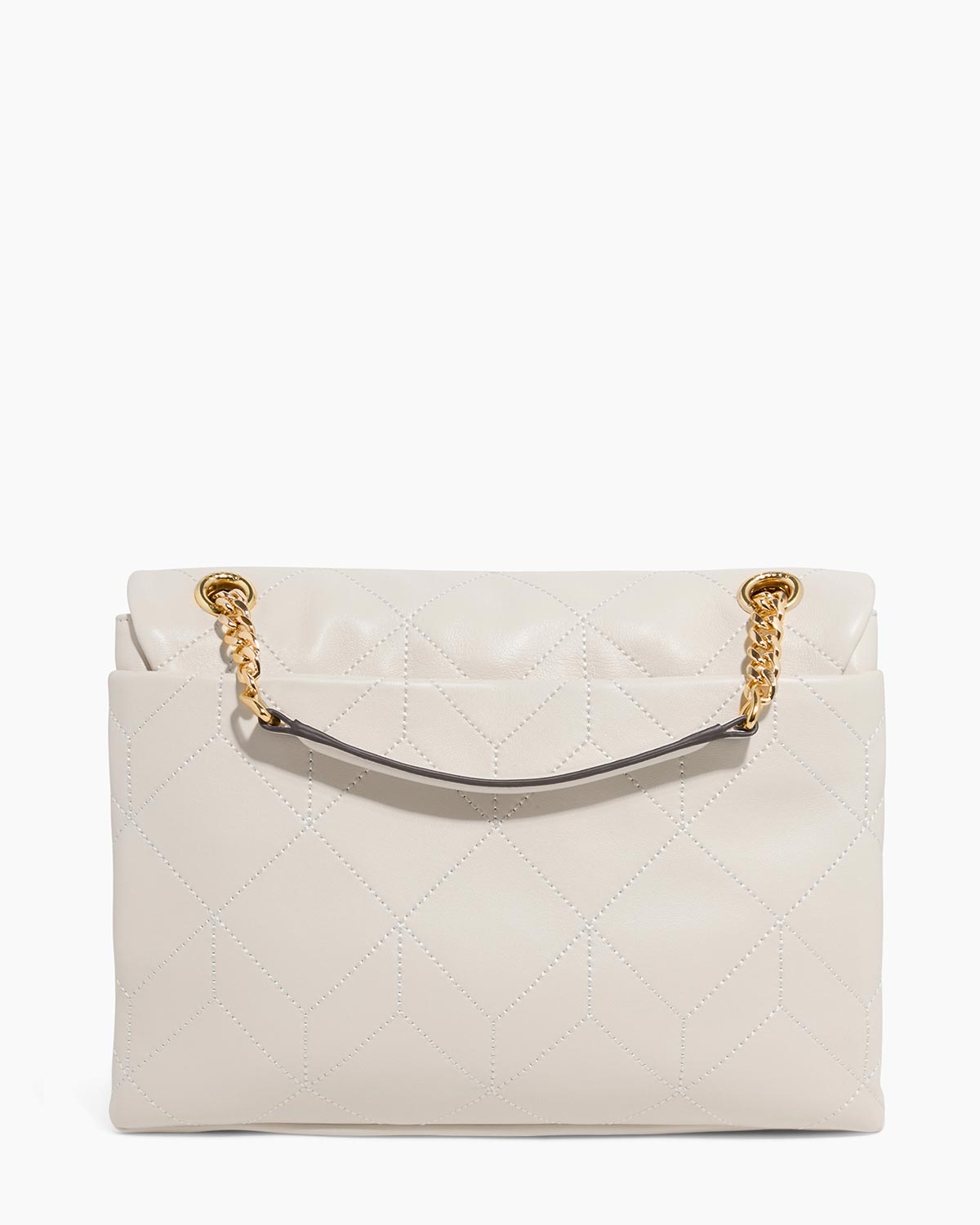 Chalk Unity Medium Shoulder Designer Leather Handbag For Women