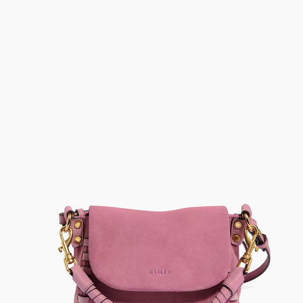 Dusty Zen Mini Crossbody Designer Leather Handbag For Women