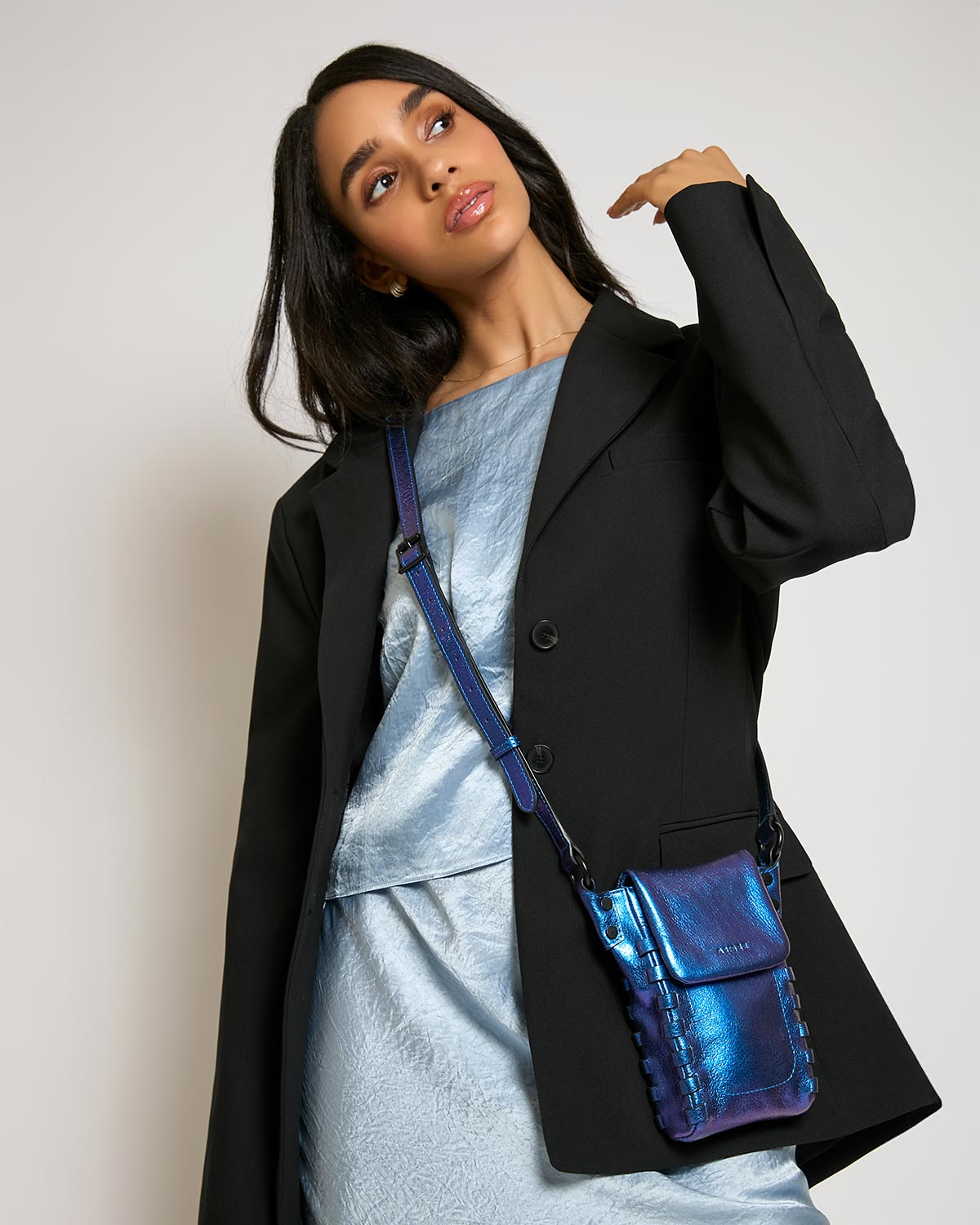 小物 CIarence Zen Novelty Phone Crossbody| Aimee Kestenberg Leather