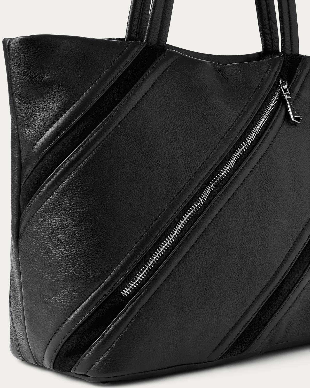 Avenue Top Zip Tote
