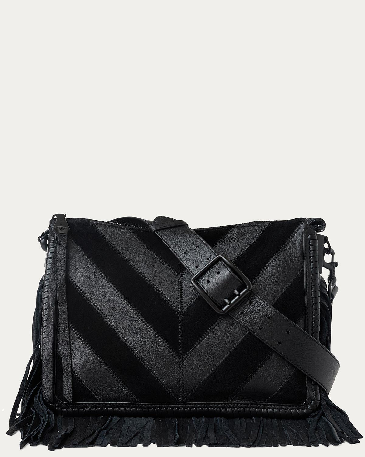 Famous Fringe Large Crossbody