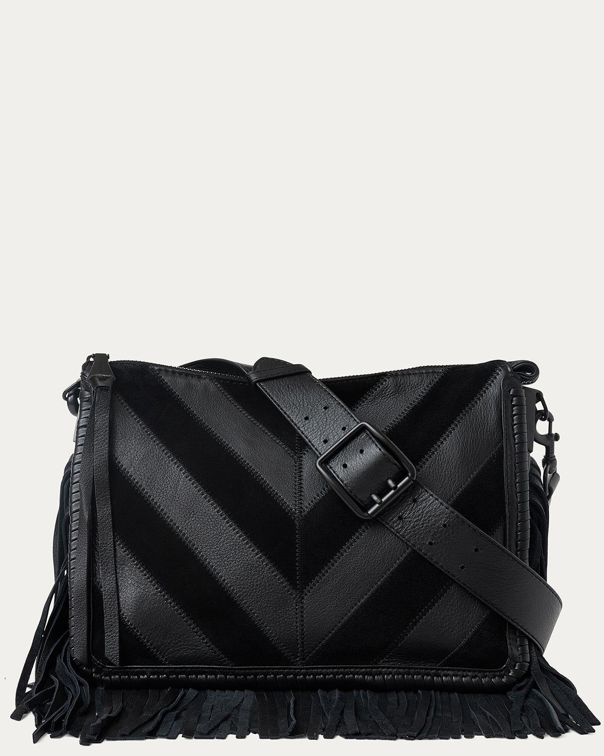 Famous Fringe Large Crossbody