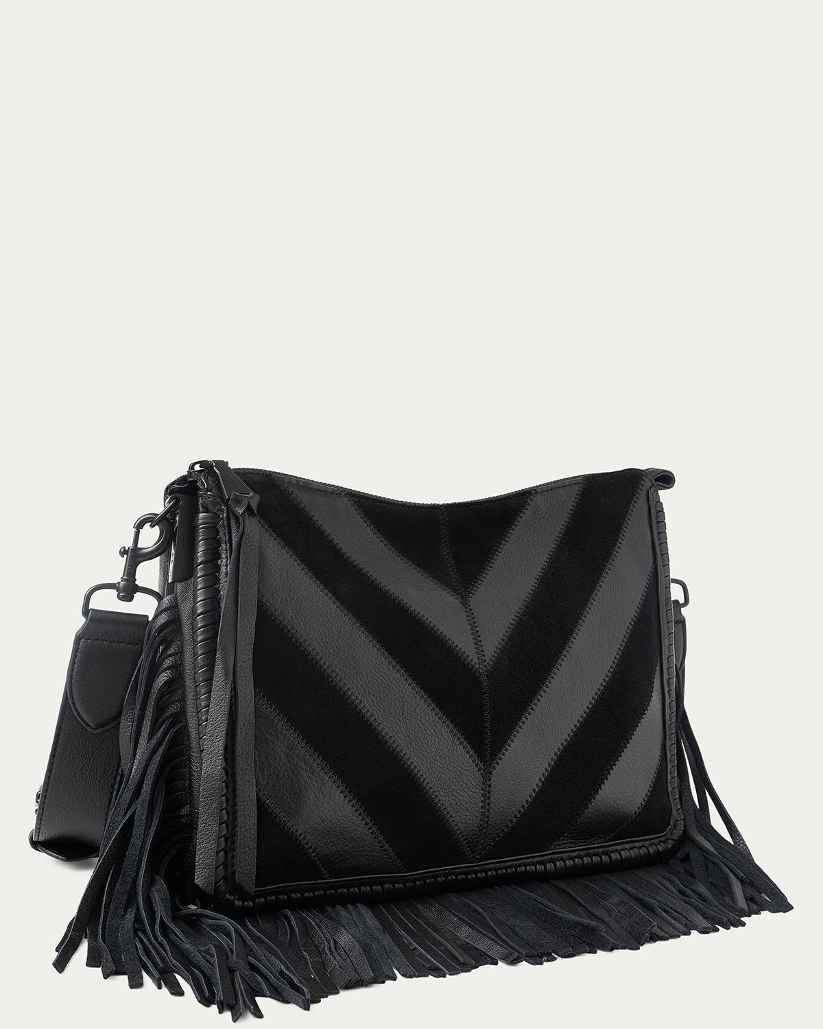 Famous Fringe Large Crossbody