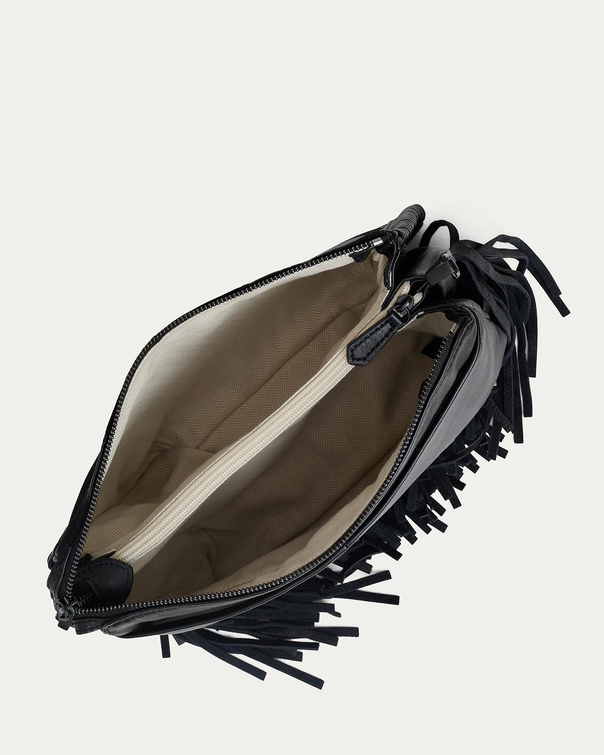 Famous Fringe Large Crossbody