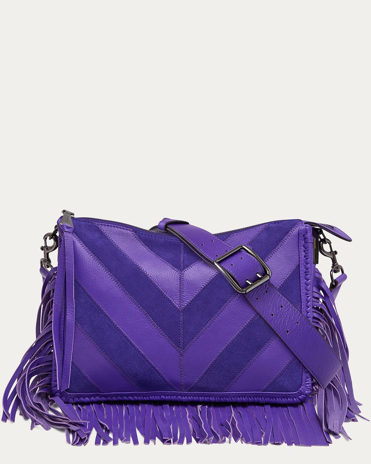 Famous Fringe Large Crossbody