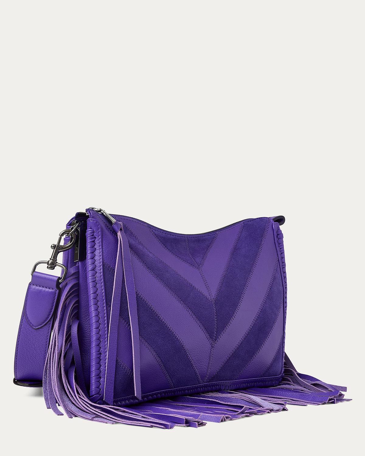 Famous Fringe Large Crossbody