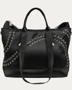 Lace Up Convertible Tote