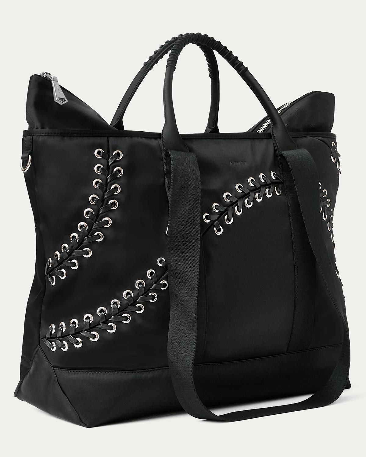 Lace Up Convertible Tote