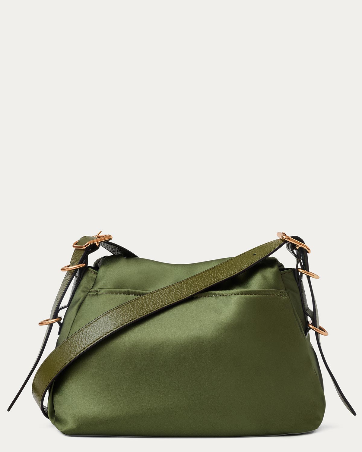 Lace Up Double Entry Crossbody