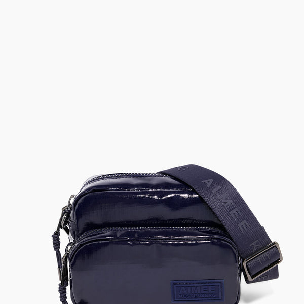 【EMIS】NYLON CROSSED BODY BAG-BLUE NYLON CROSSED BODY BAG-BLUE - EMIS
