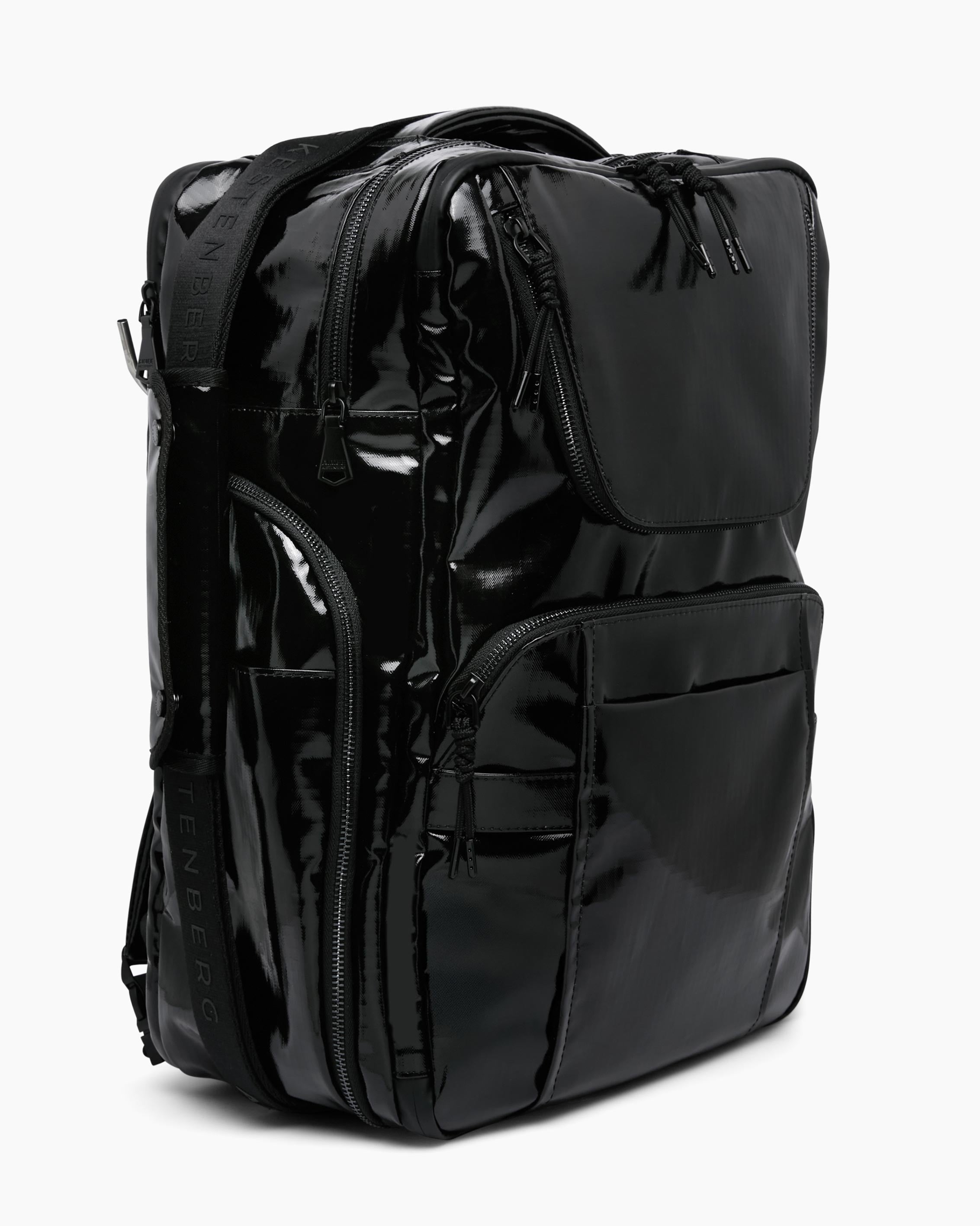 Black Dakota Nylon Backpack Designer Leather Handbag For Women