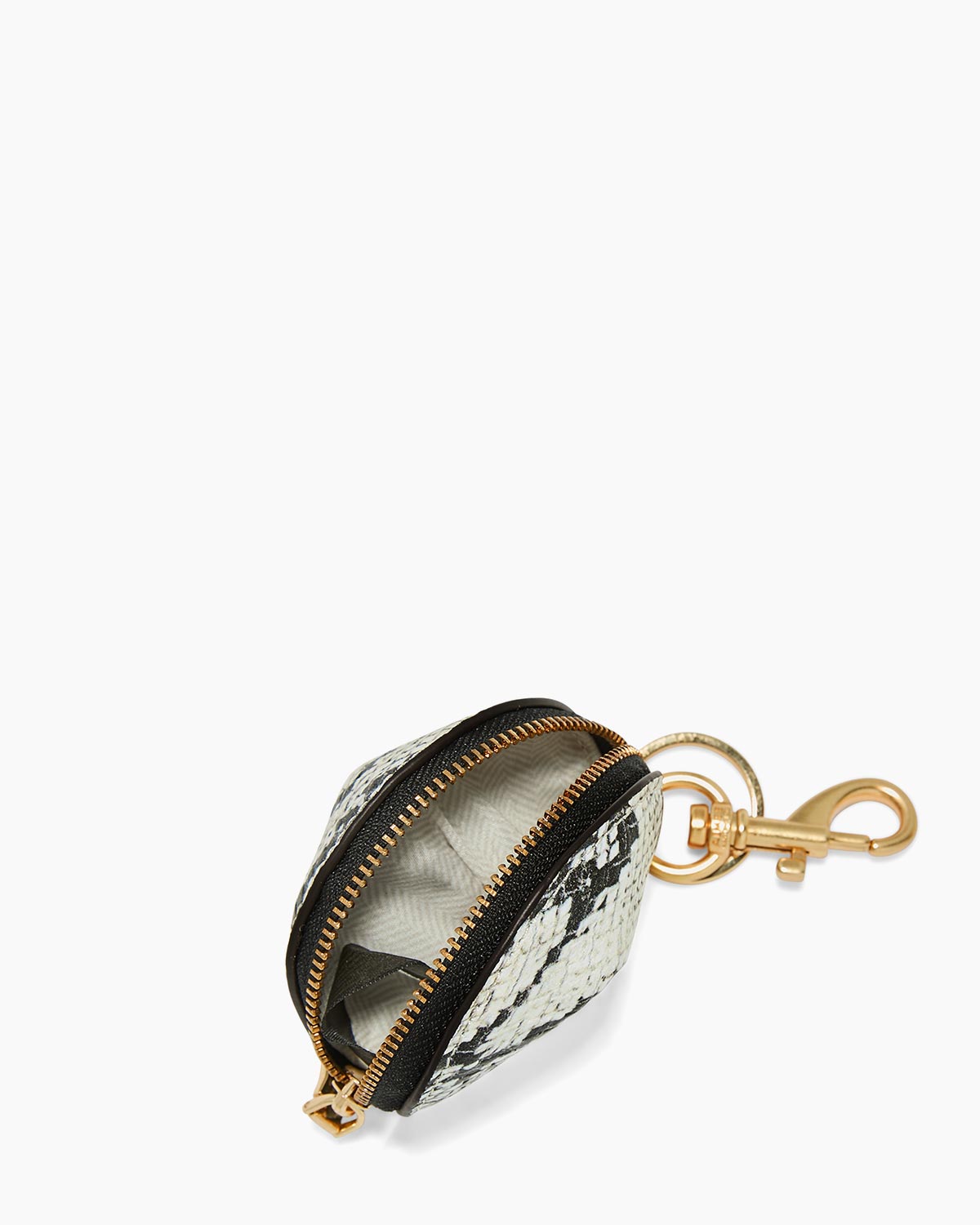 Vanilla Fortune Zip Charm Designer Leather Handbag For Women
