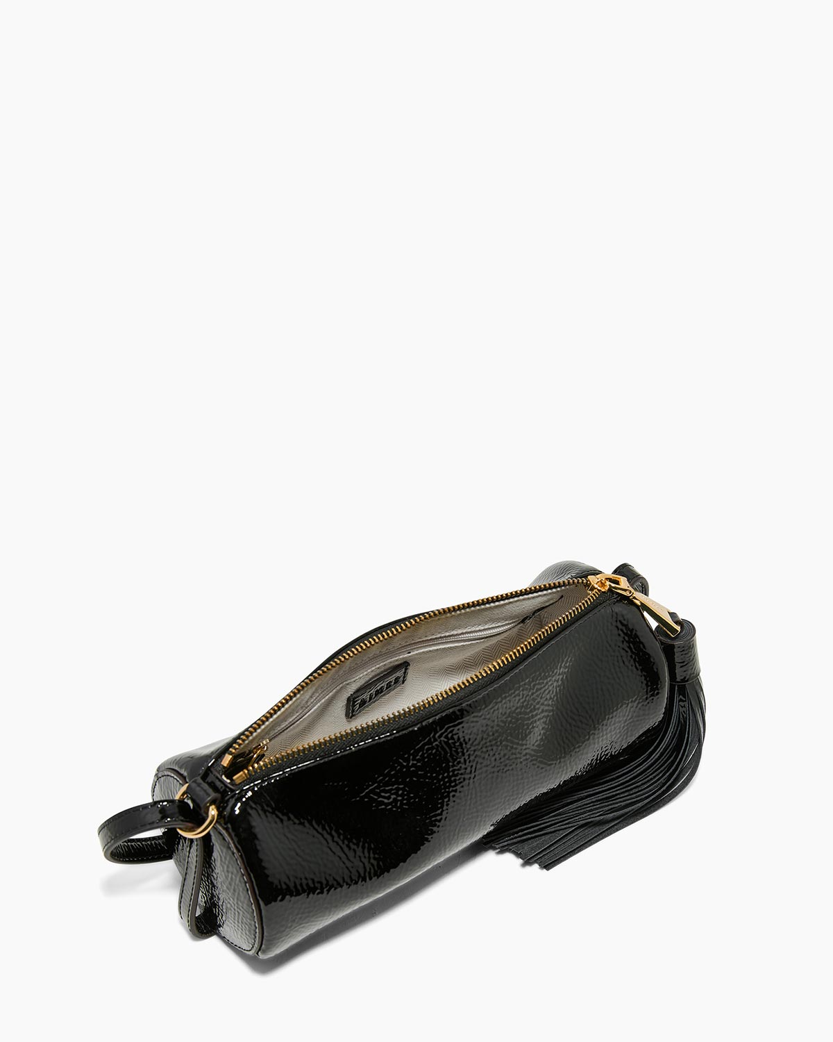 asos mini studded backpack Aimee Onyx Hour Barrel Shoulder Bag