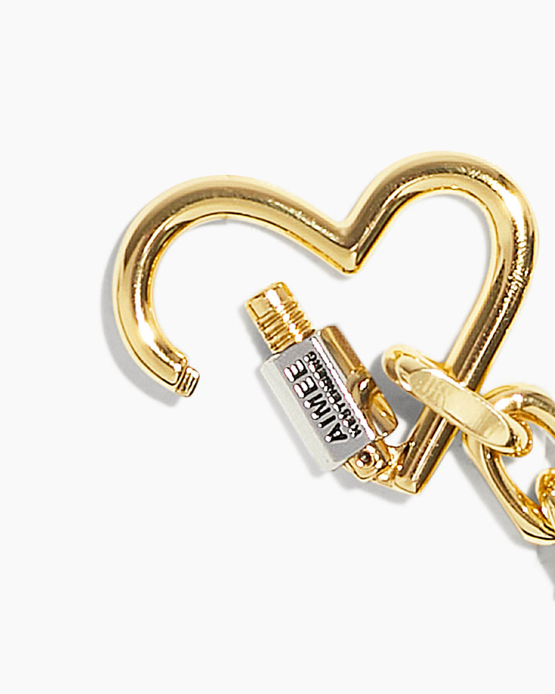It's A Love Thing Heart Chain Bracelet