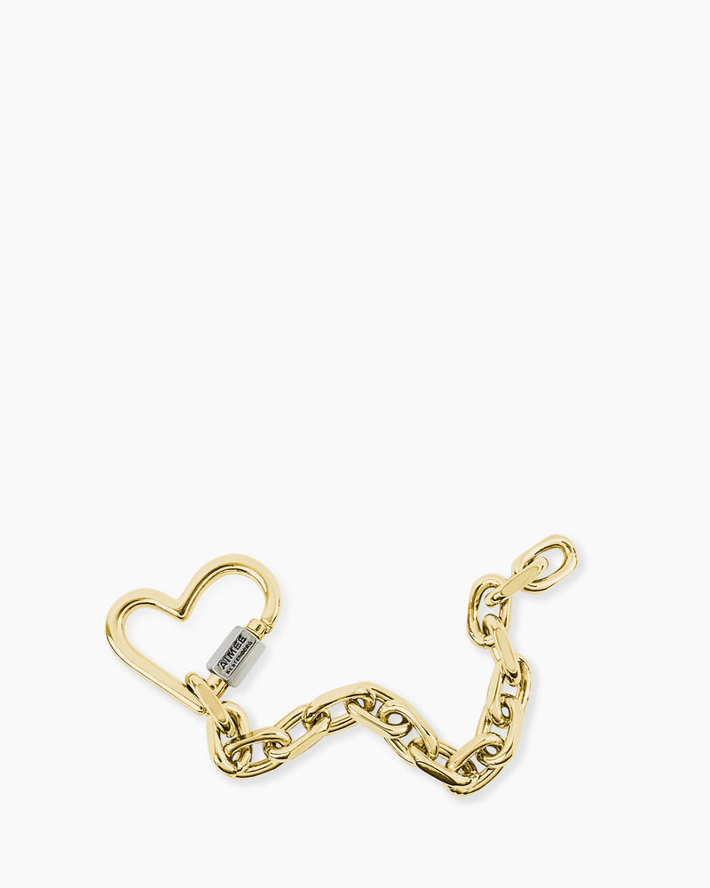 It's A Love Thing Heart Chain Bracelet