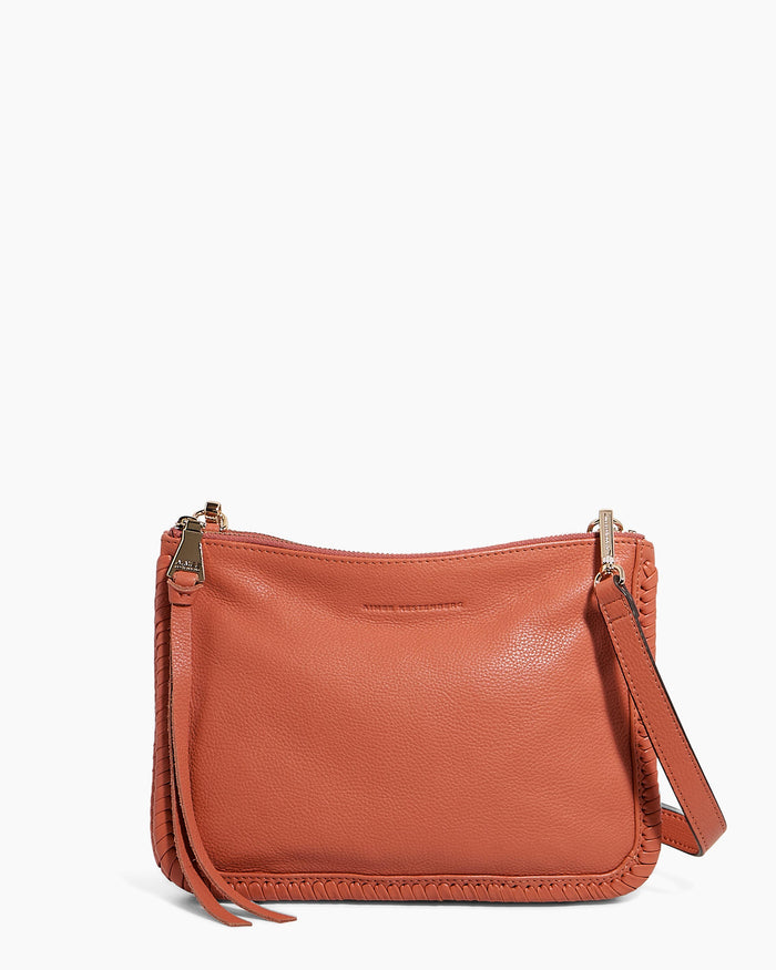 aimee kestenberg Famous Double Top Zip Crossbody Apricot