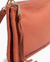 Famous Double Top Zip Crossbody